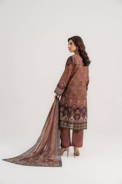 Sarah By Shanaya Premium Printed Lawn 3PC