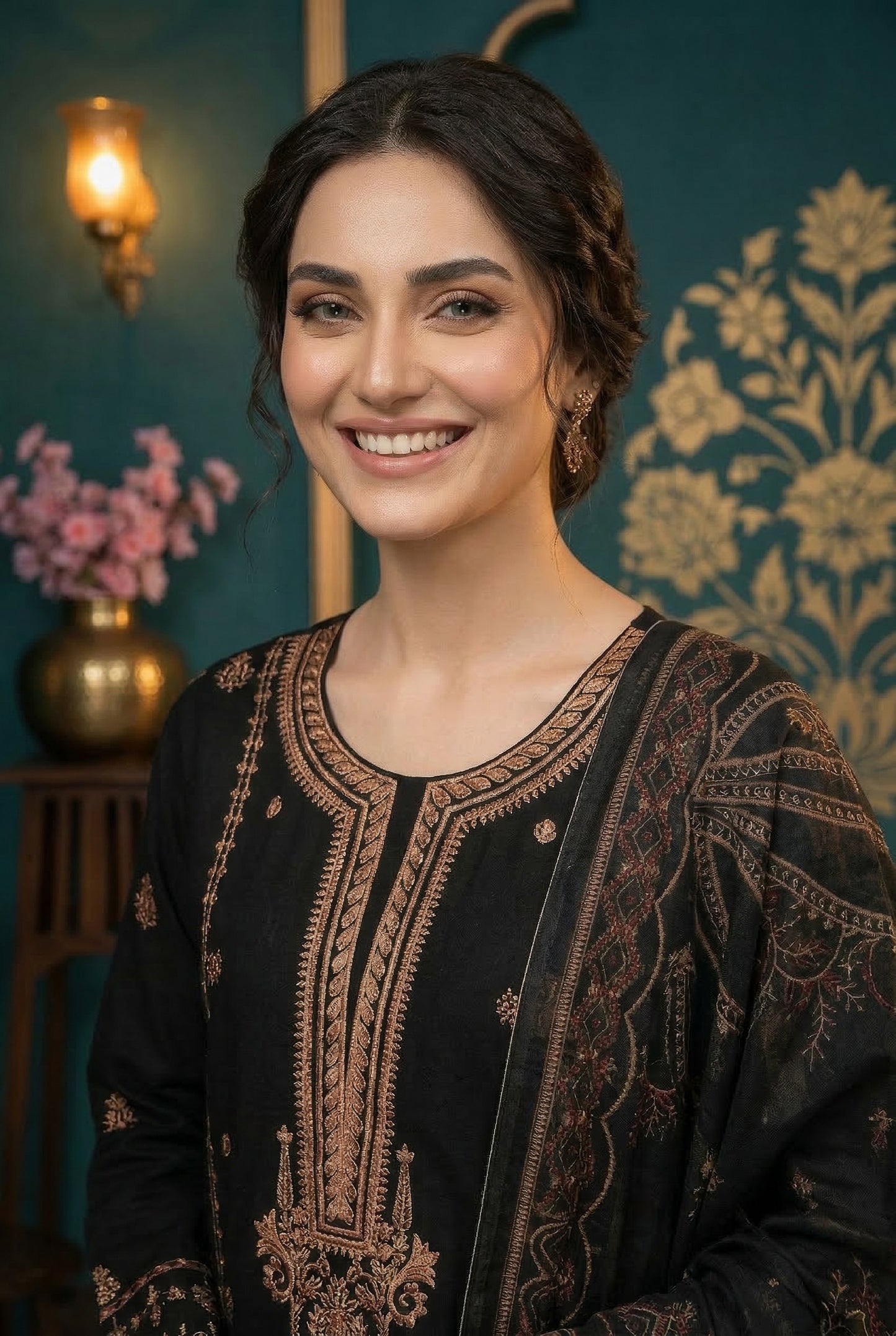 Shangrila By Anaya Noor Emb Baroshia Lawn 3PC