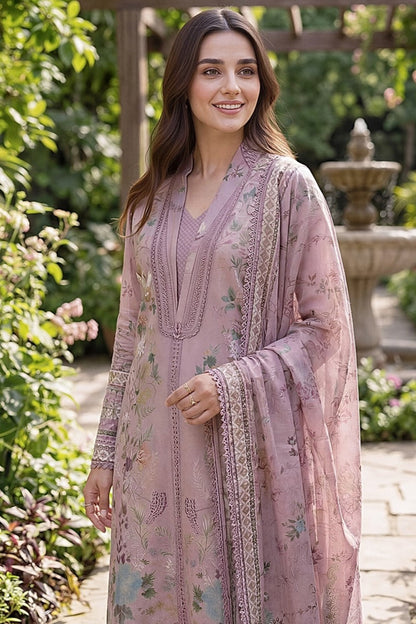 Zync By Florent Digital Printed Lawn 3PC