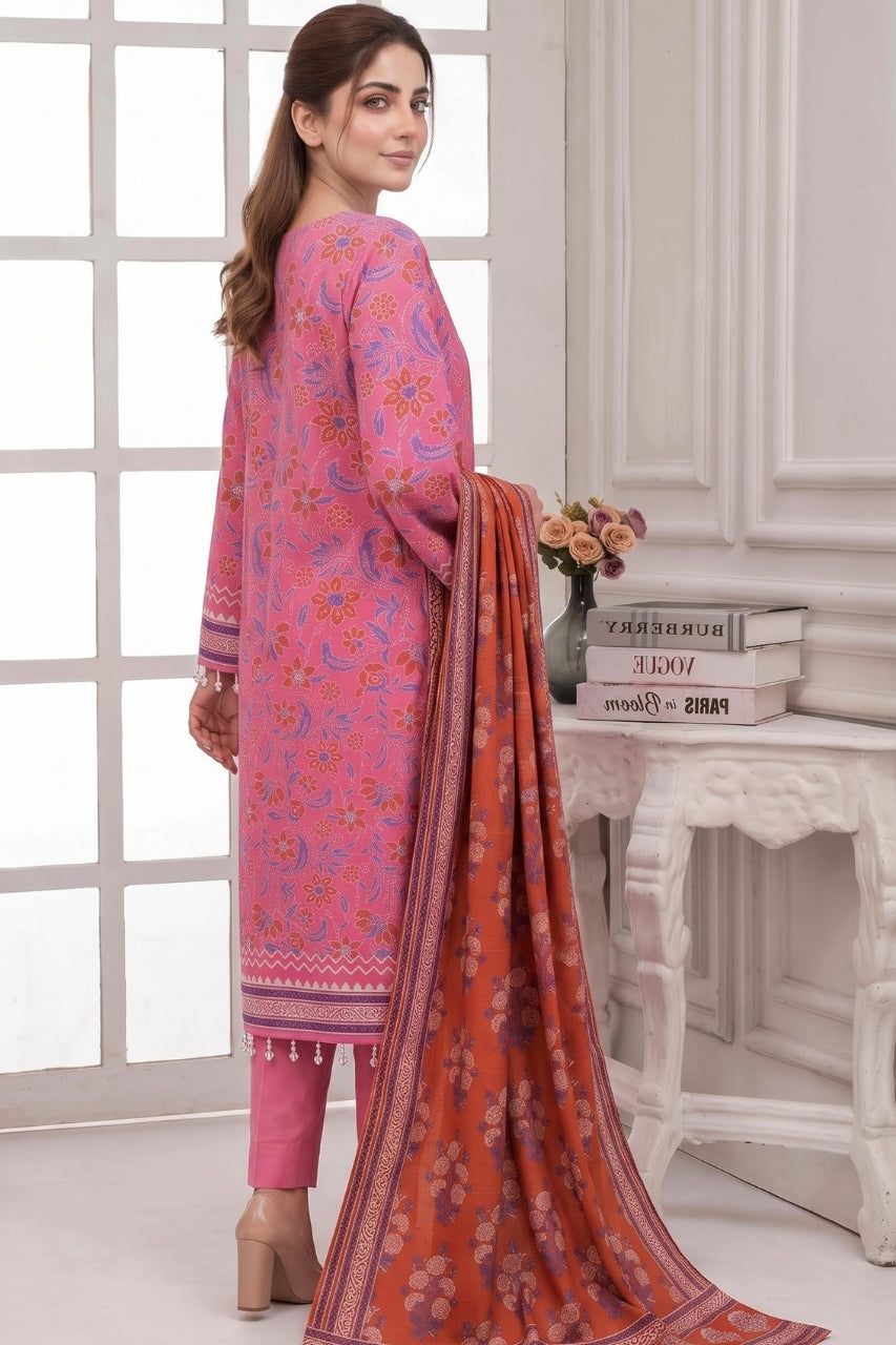 Mashaim Digital Printed Khaddar 3PC