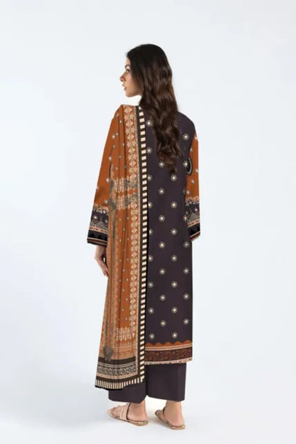 Ethnic Digital Printed Lawn 3PC