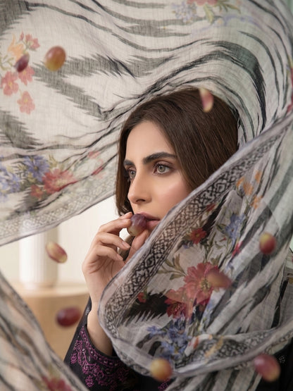 Lakhany Fully Embroidered Lawn 3PC