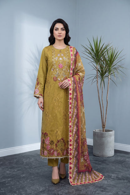 Shiffli Kari By Anaya Noor Emb Lawn 3PC