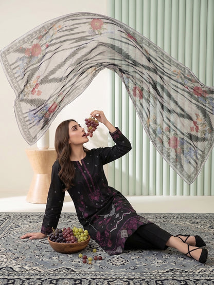 Lakhany Fully Embroidered Lawn 3PC