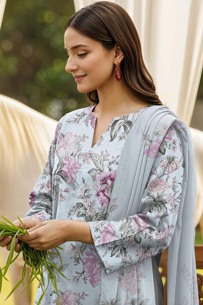 Muskan By Tawakkal Digital Embroidered Lawn 3PC