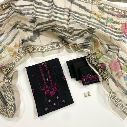 Lakhany Fully Embroidered Lawn 3PC