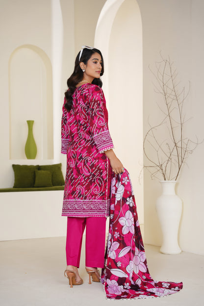 Rang Reza By Anaya Noor Embroidered Bana Dora 3PC
