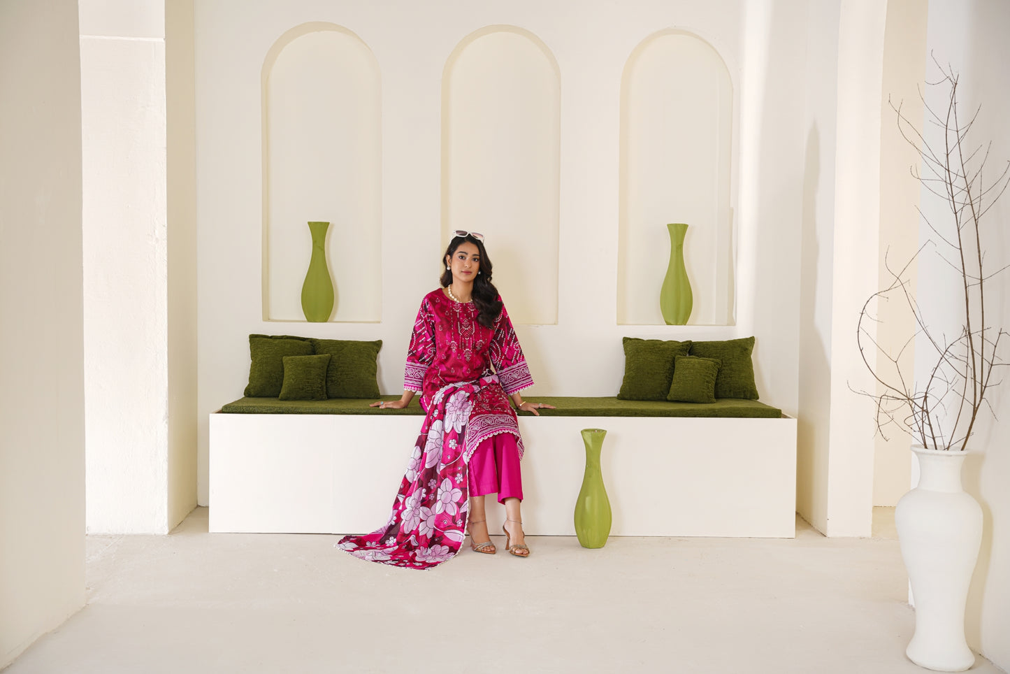 Rang Reza By Anaya Noor Embroidered Bana Dora 3PC