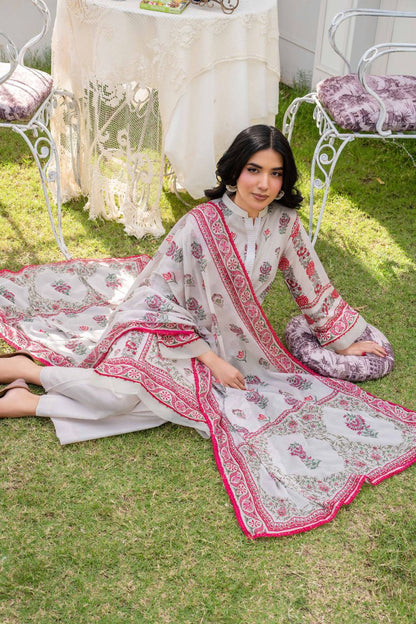 Raabi Premium Printed Lawn 3PC