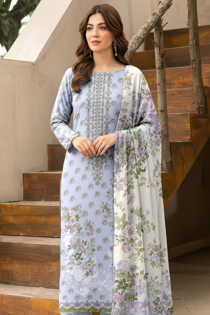 Mausummery Digital Printed Lawn 3PC