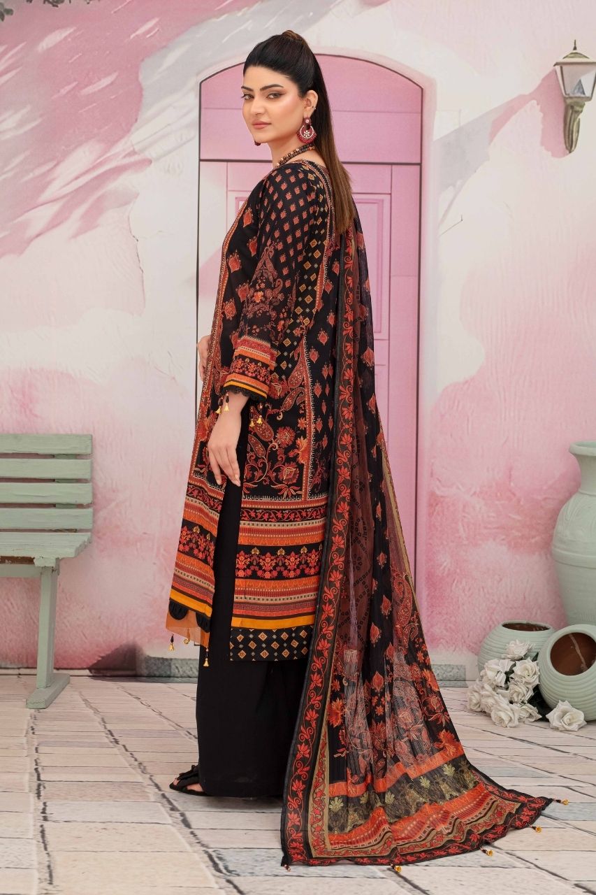 Fabiha By Feroza Digital Printed Lawn 3PC