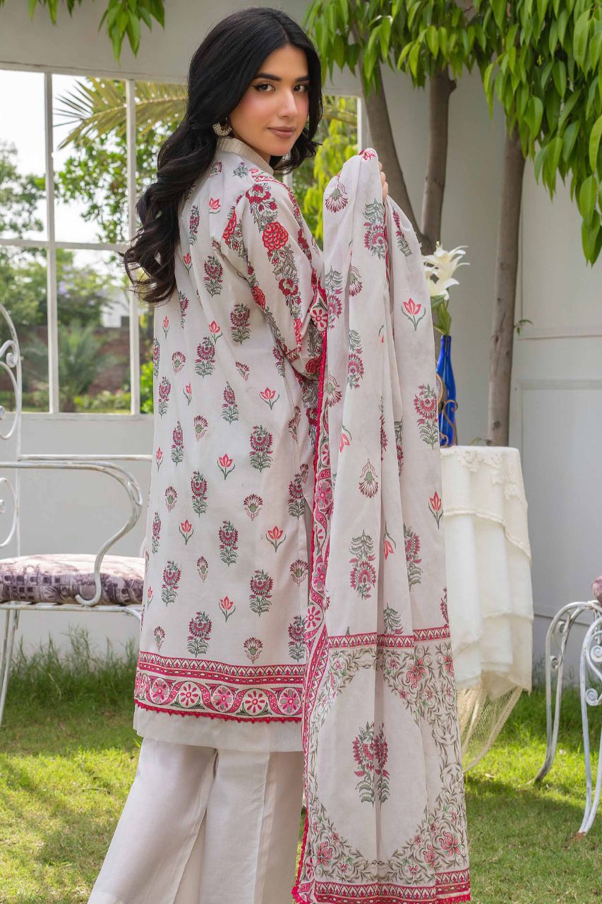 Raabi Premium Printed Lawn 3PC