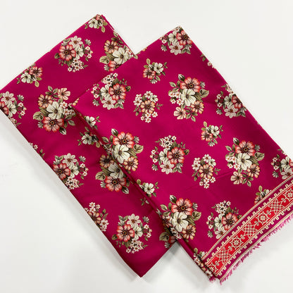 Anaya Noor Printed Bana Dora Slub Linen 2PC