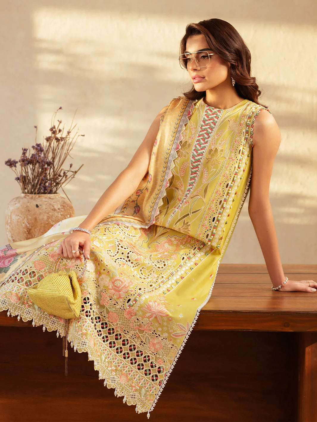 Mehroz | Bin ilyas Luxury Lawn | 3PC