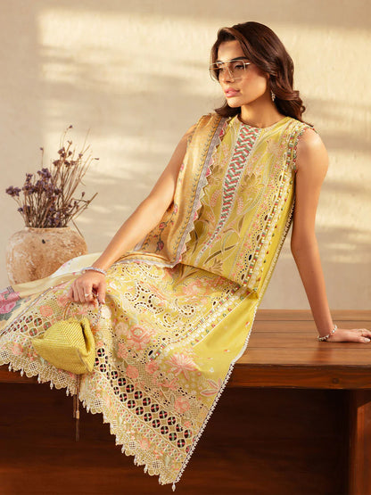 Mehroz | Bin ilyas Luxury Lawn | 3PC
