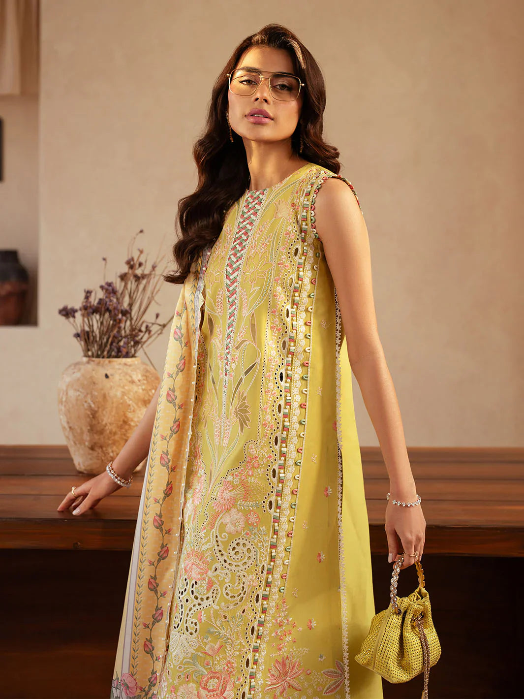 Mehroz | Bin ilyas Luxury Lawn | 3PC