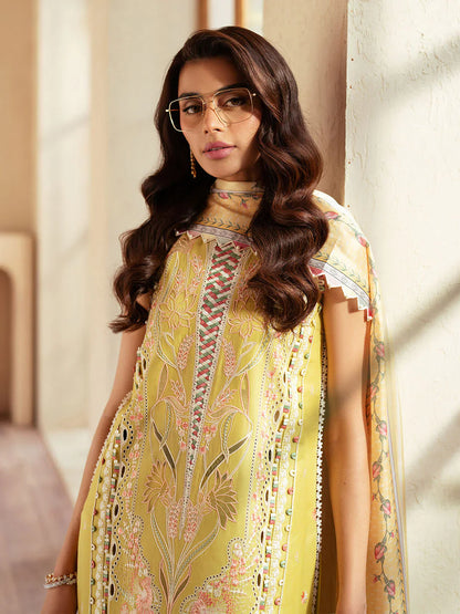 Mehroz | Bin ilyas Luxury Lawn | 3PC