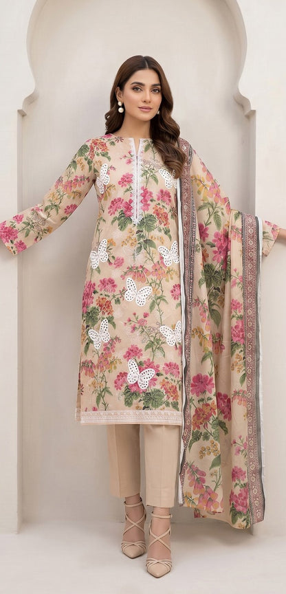 Maliha By Anaya Noor Emb Lawn 3PC