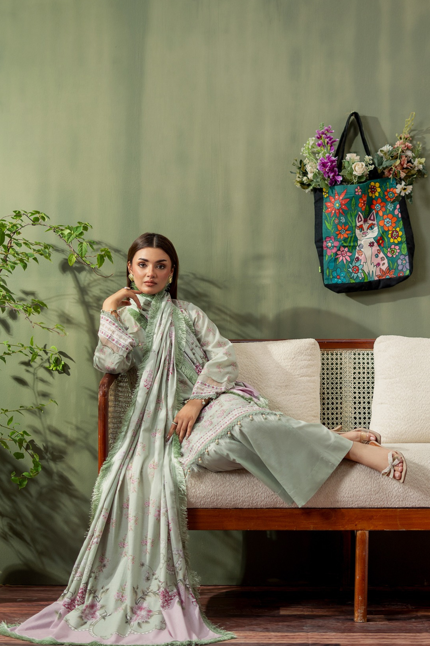 Mausummery Digital Printed Lawn 3PC