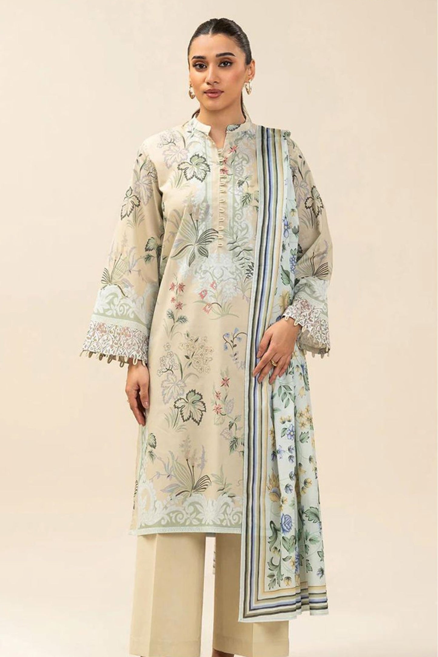 Beechtree Digital Printed Lawn 3PC