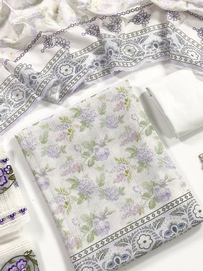 Shanaya Digital Emb Lawn 3PC
