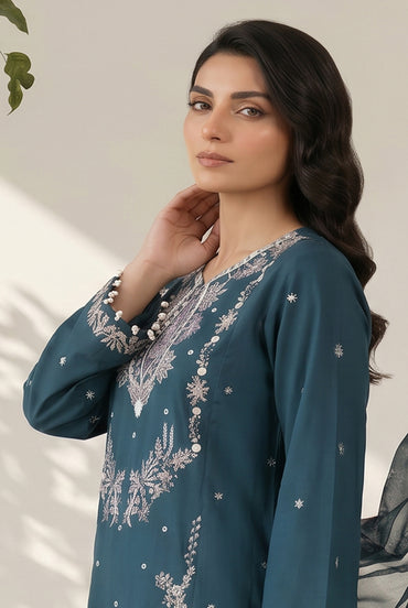 Dewani By Anaya Noor – Embroidered Lawn 3PC