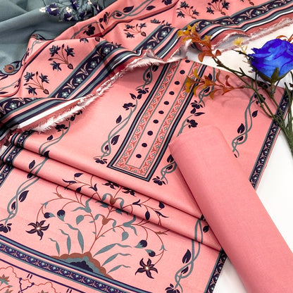 Anaya Noor Digital Printed Cotry Khaddar 3PC