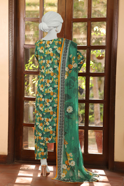 Almeerah Vol-3 Digital Printed Stripe Dora 3PC