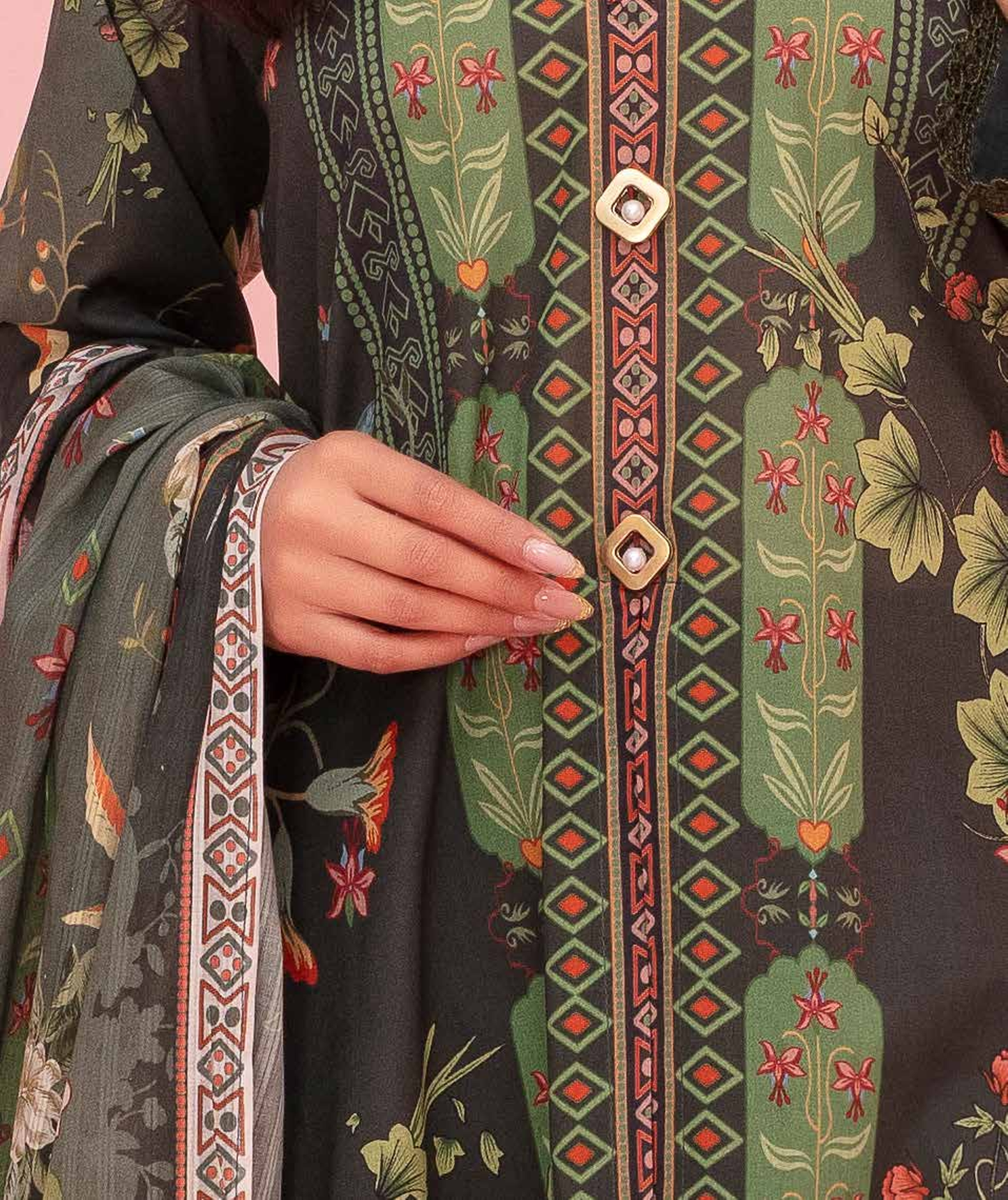 Fabiha By Feroza Printed Lawn 3PC