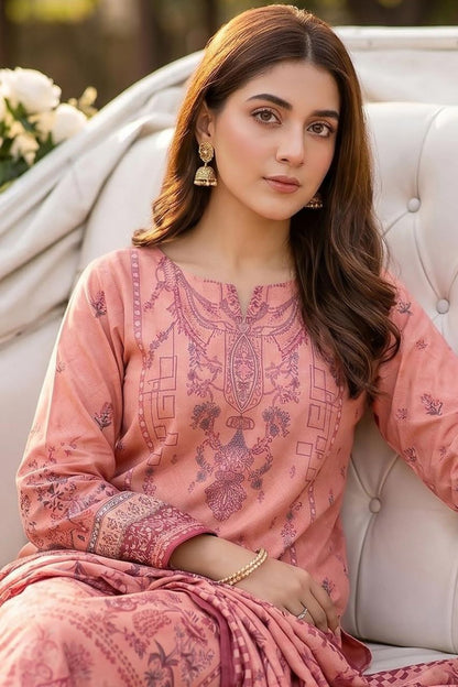 Mashaim Digital Printed Lawn 3PC