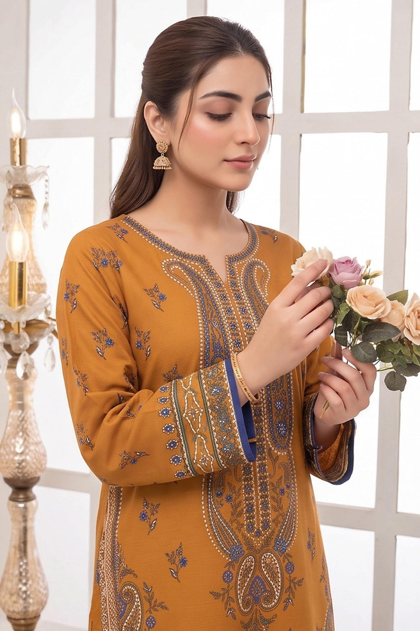 Mashaim Digital Printed Khaddar 3PC