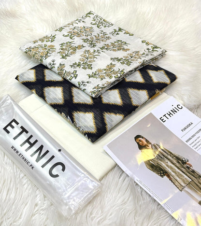 Ethnic Digital Printed Lawn 3PC