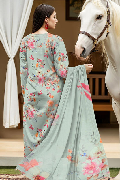 Muskan By Tawakkal Digital Embroidered Lawn 3PC