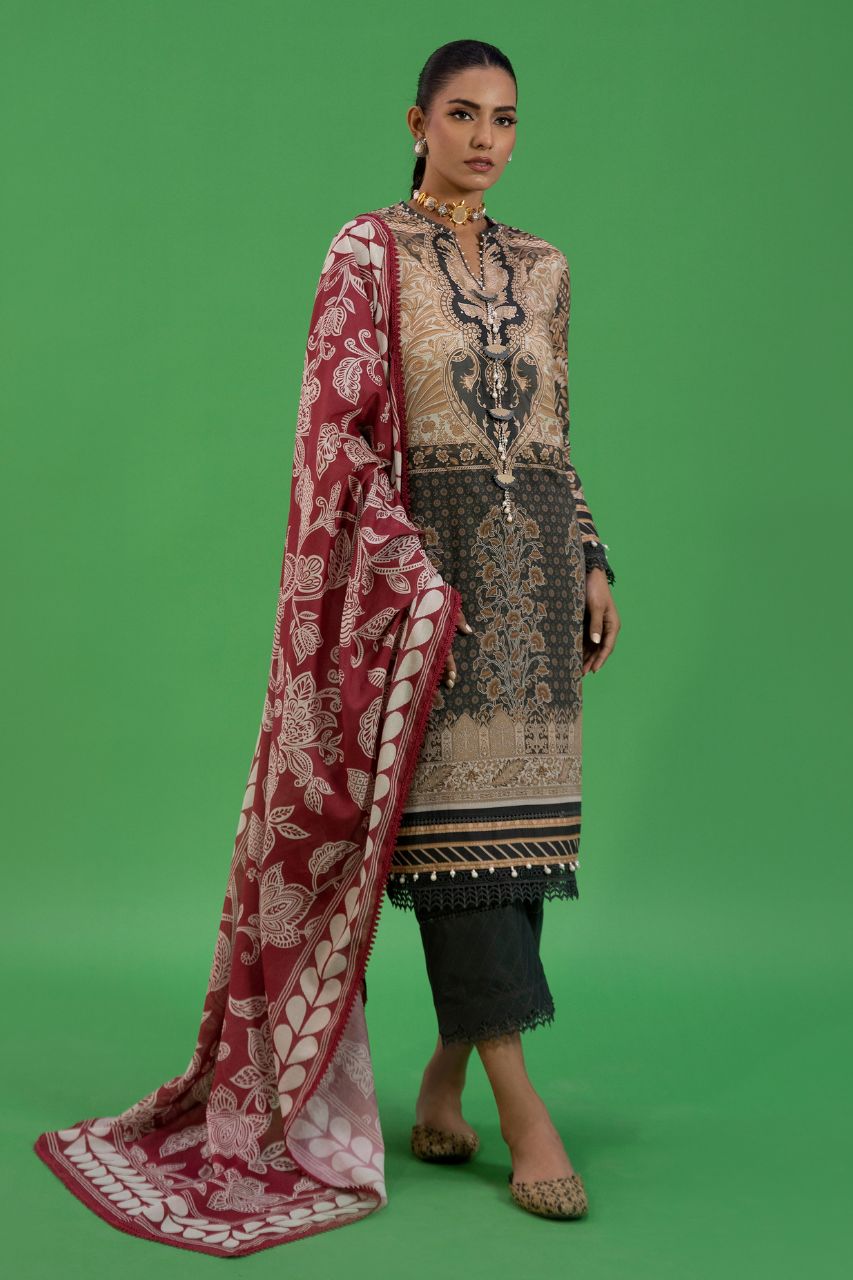 Sana Safinaz Digital Printed Lawn 3PC