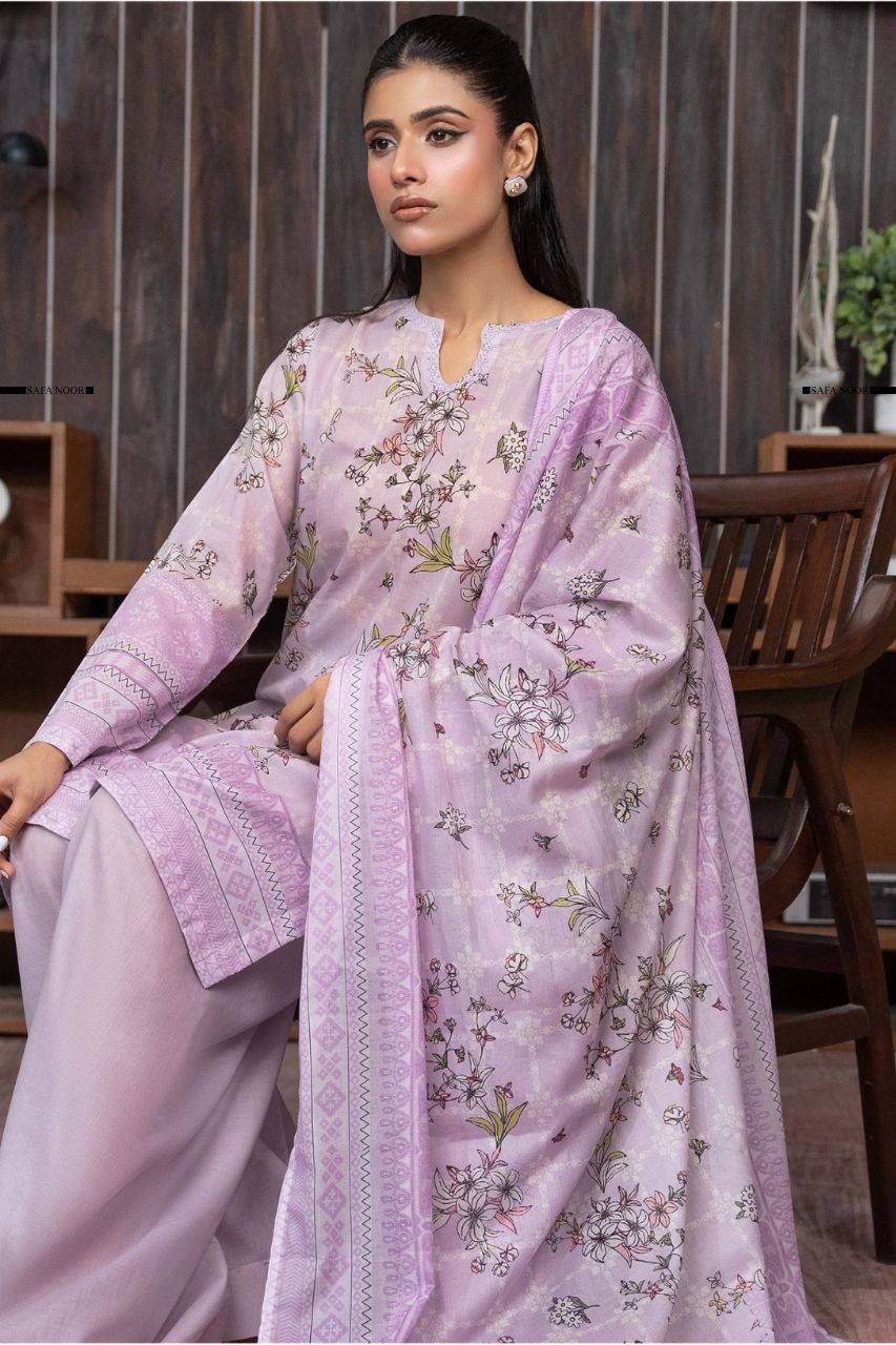 Nigaah By Safa Noor Digital Printed Lawn 3PC