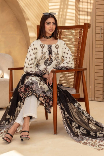 Fabiha By Feroza Digital Printed Lawn 3PC
