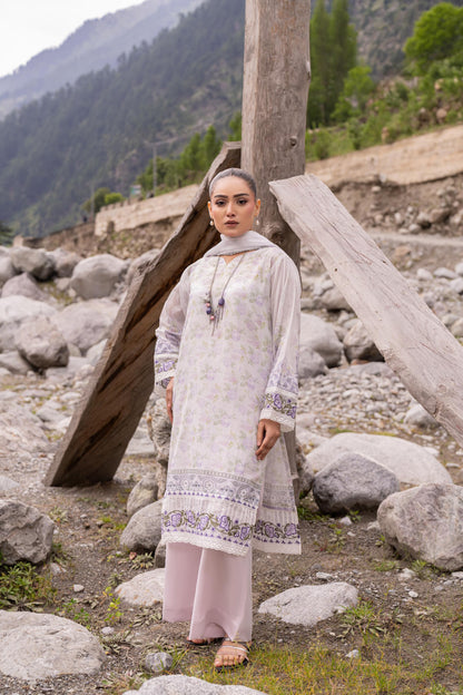 Shanaya Digital Emb Lawn 3PC