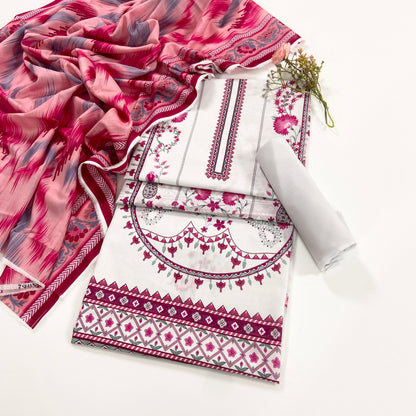 Minha By Shanaya Digital Printed Lawn 3PC