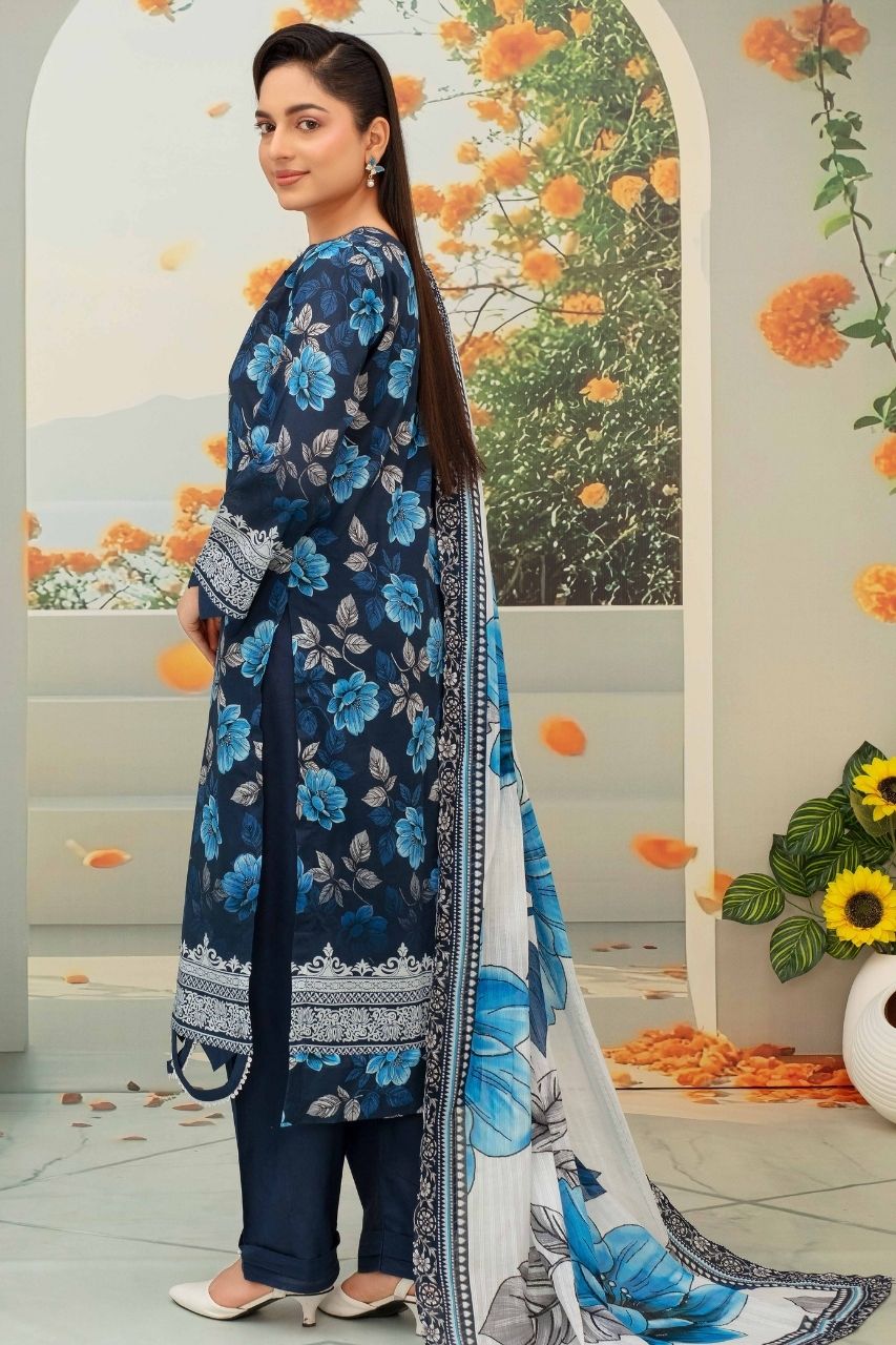 Fabiha By Feroza Digital Printed Lawn 3PC