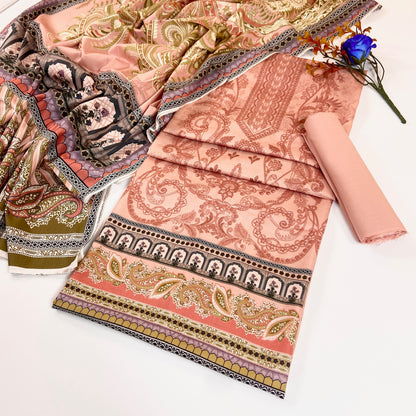 Mausummery Digital Printed Linen 3PC