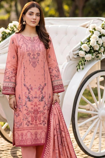 Mashaim Digital Printed Lawn 3PC