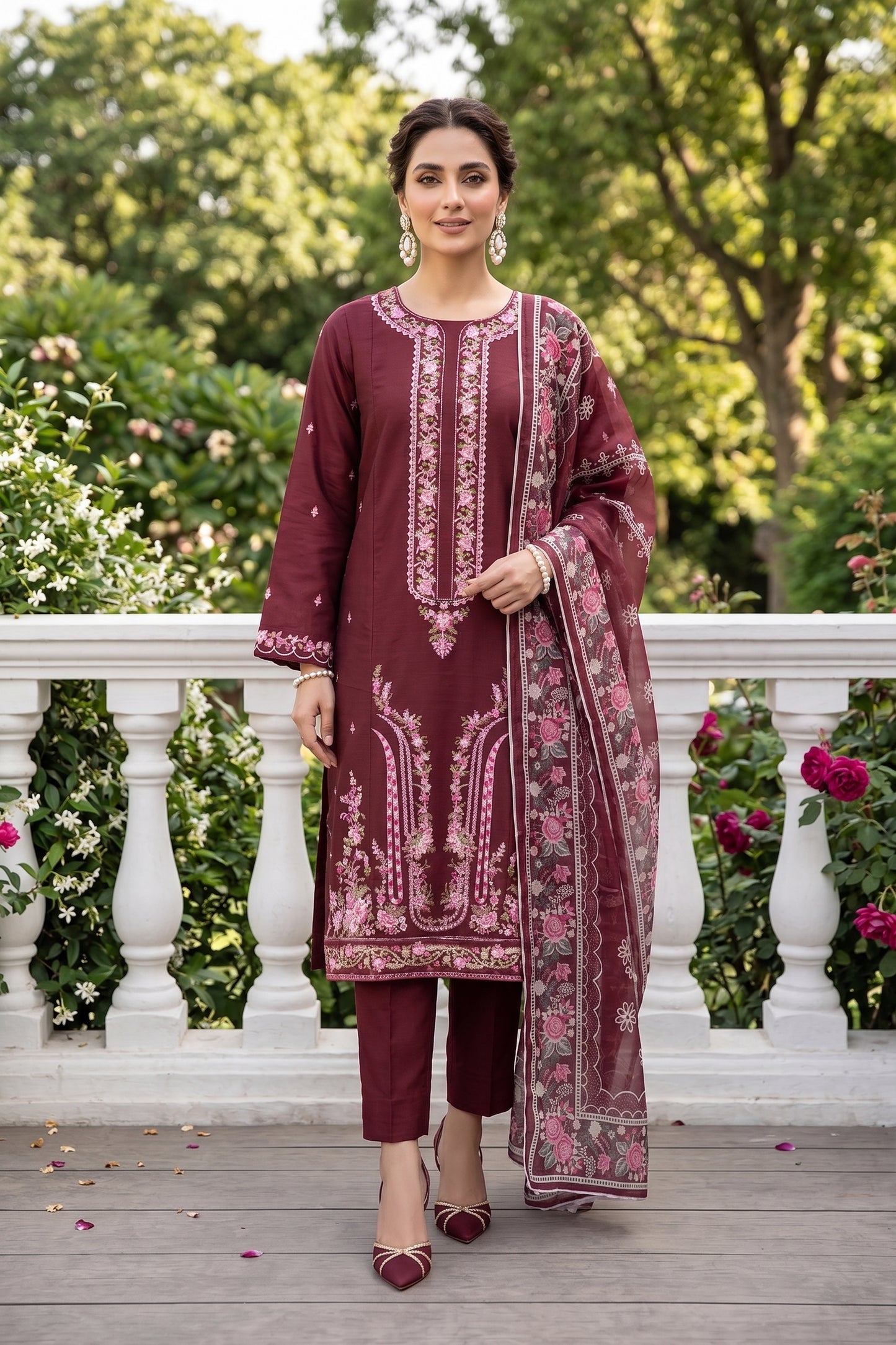 Naqsh-E-Jahan By Anaya Noor Fully Embroidered 3PC