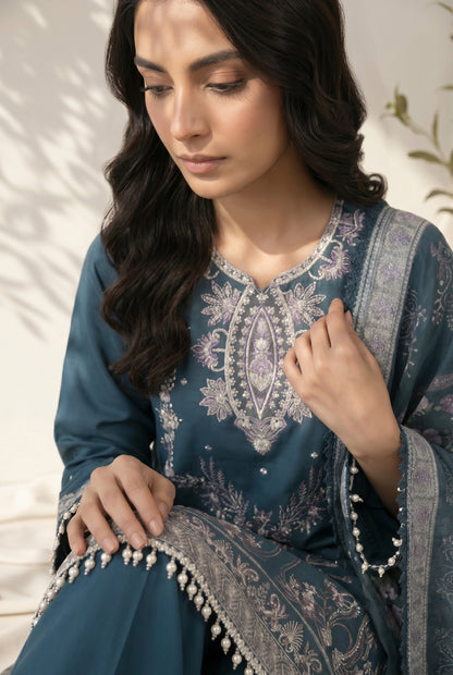 Dewani By Anaya Noor – Embroidered Lawn 3PC