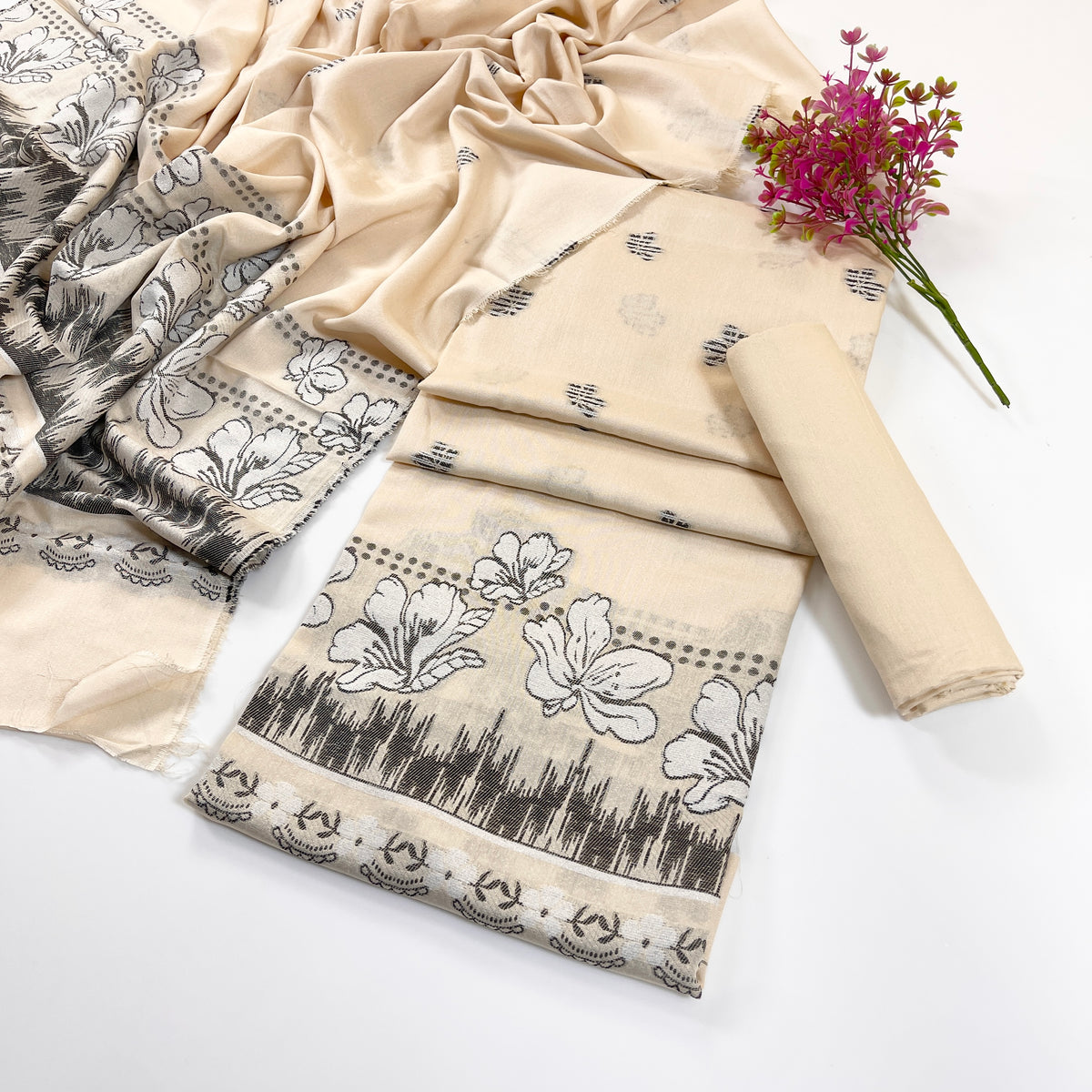 Sapphire Jacquard Karandi 3PC