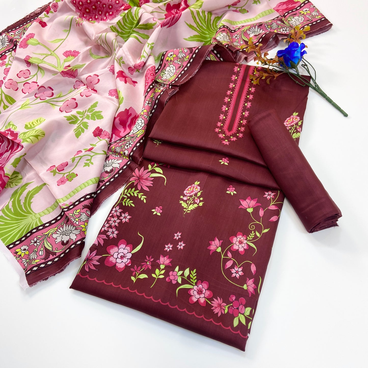Sarah By Shanaya Digital Printed Viscose 3PC