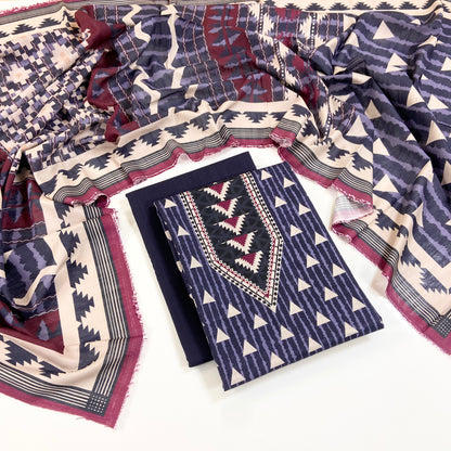 Bonanza Satrangi Digital Printed Khaddar 3PC