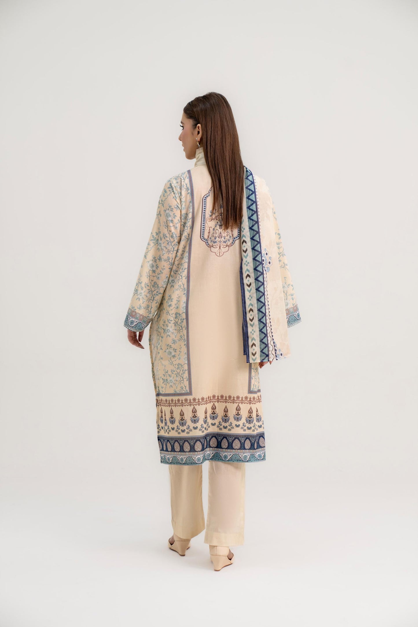 Sarah By Shanaya Premium Printed Lawn 3PC