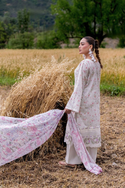 Nura By Shanaya Digital & Emb Lawn Collection 3PC