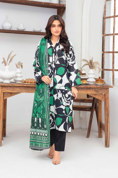 Fabiha By Feroza Digital Printed Lawn 3PC