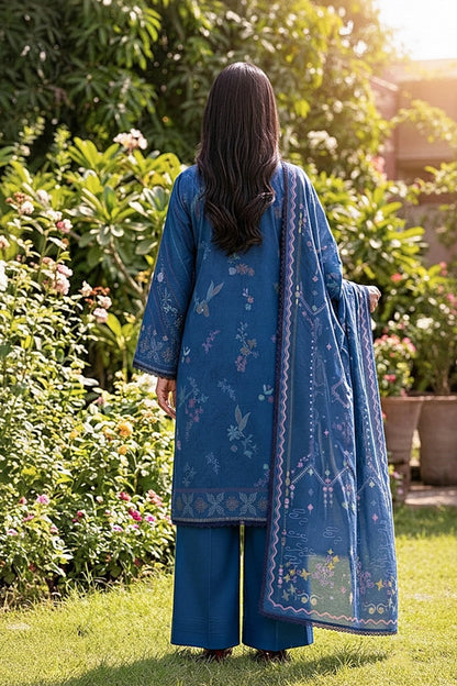 Zync By Florent Digital Printed Lawn 3PC